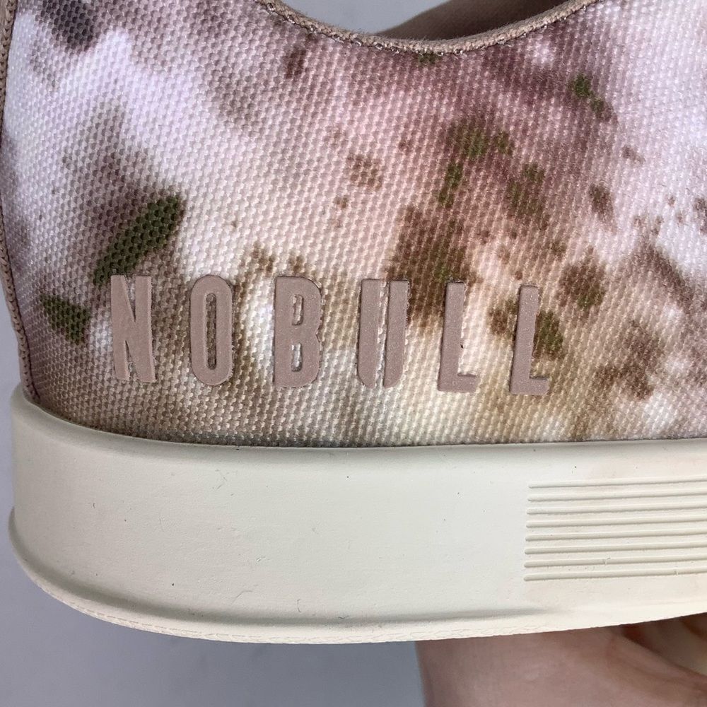 NoBull Tie-Dye Canvas Low Top Trainer Runner Multicolor Women Sneaker Shoes Sz 7 - Picture 10 of 10